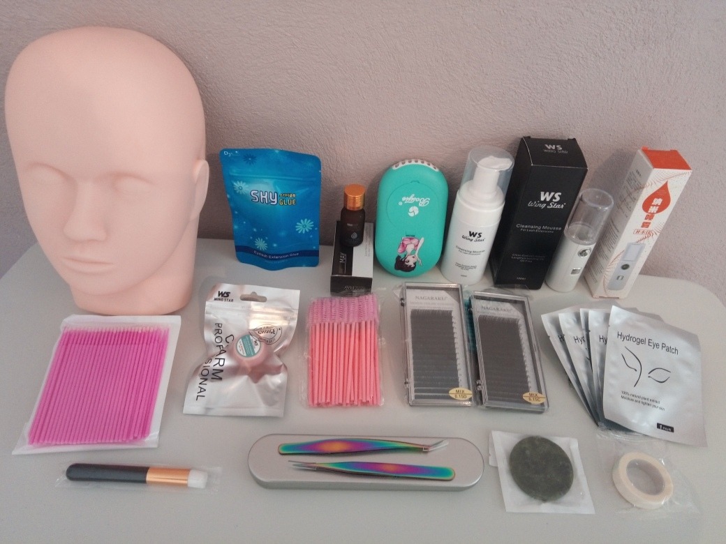 Kit Para Aplicacion De Pestañas Kit Para Aplicación De Pestañas 1x1( Incluye Manual) Oferta | Mercado Libre