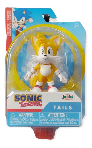 Tails Figura Articulada 7cm Pelicula Sonic 2 The Hedgehog Ed