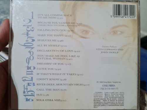 Cd Música - Celine Dion: Falling Into You (Usado)