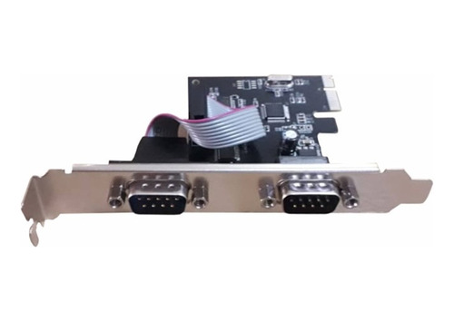 Tarjeta Pcie De 2 Puertos Serial Db9 Rs232 Trautech