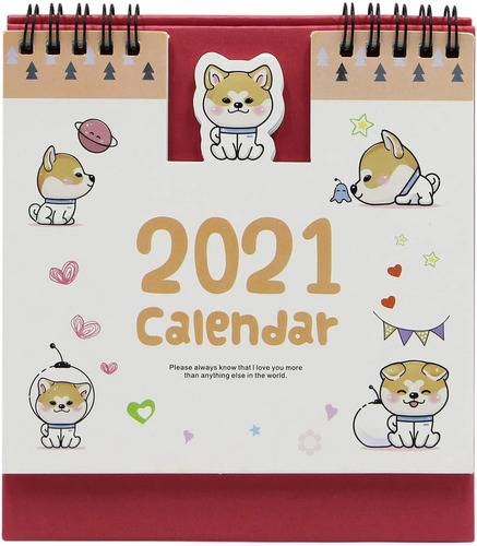 2020 2021 Unicornio De Dibujos Animados Calendario De E...
