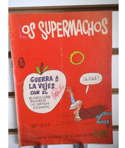 Comic Los Supermachos 207 Editorial Posada Vintage 