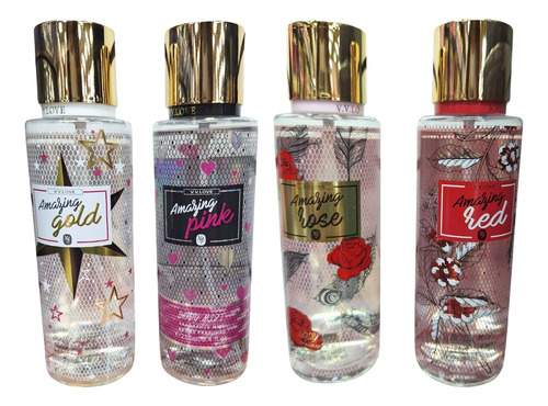 Body Mist , 4 Piezas Con Diferentes Aromas, Perfume #6