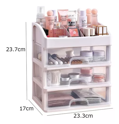 Caja organizadora De Maquillaje, caja De almacenamiento De