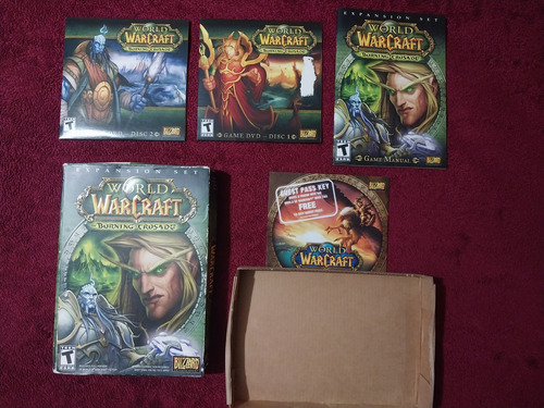 Juego De Colección Warcraft Burning Crusade Dvd (Usado)