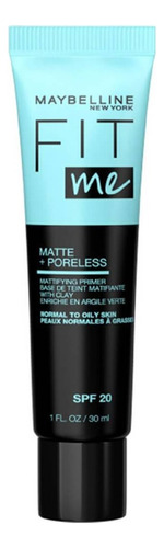 Primer Matte + Poreless Fit Me Maybelline