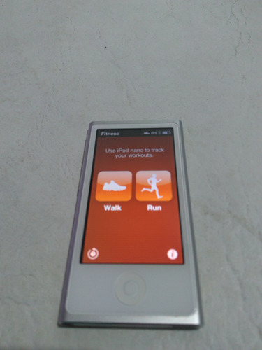 Apple Ipod Nano 7a Generación Md480e Plata 16gb Exc.no Envio Plata (Usado)