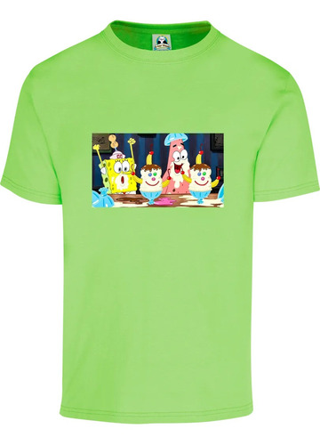 Playera Bob Esponja Mod. 0086 12 Colores Ld