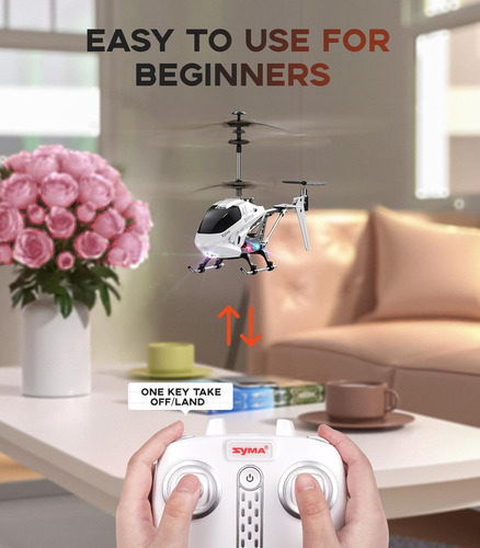 Helicóptero Syma Rc, Helicóptero De Control Remoto Para Avio