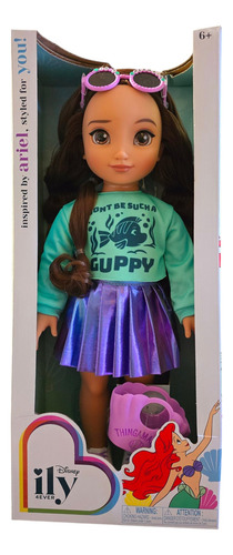 Muñeca Ily Edición Ariel De 45 Cms