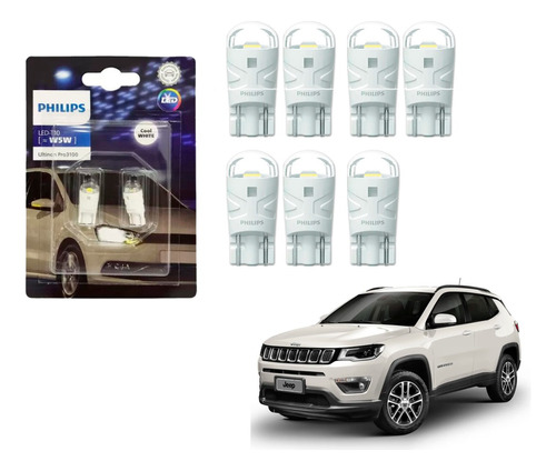 Kit Led Internos Para O Jeep Compass 2017