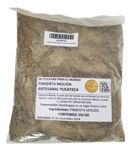 250g Pimienta Molida Yucateca (artesanal) 