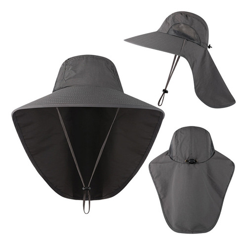 Sombrero Pescador De Secado Rápido Visera Parasol Hombre