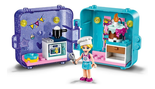 Lego Friends Cubo De Brincar Da Stephanie Com 44 Peças 41401