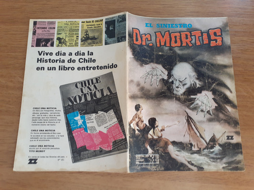 Cómic El Siniestro Dr Mortis Número 86 Editorial Zig Zag (Usado)