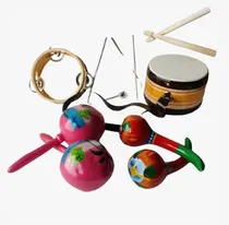 Comprar Kit 5 Instrumentos Musicales Percutivos Juguete Infantiles