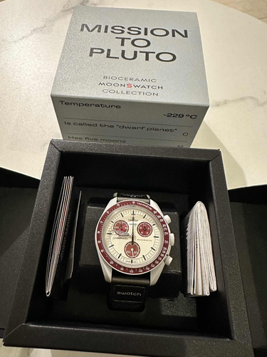 Reloj Swatch X Omega Mission To Pluto