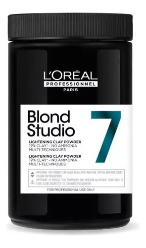 Decolorante Blond Studio 7 Sin Amoniaco Loreal 500g