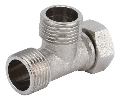 Conector En T G1/2 De Acero Inoxidable Con Rosca Macho/hembr