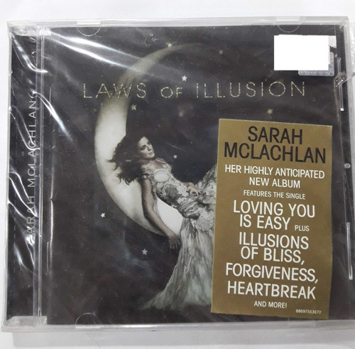 Mclachlan Sarah - Laws Of Illusion - Cd Nuevo Original