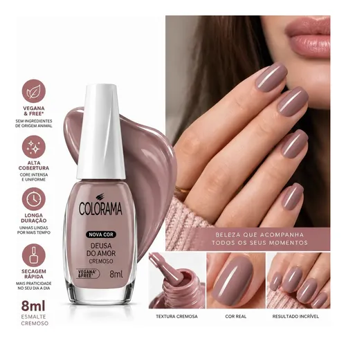 Esmalte Colorama Deusa Do Amor 8ml