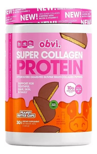 Super Collagen Protein 387 Grs - Obvi