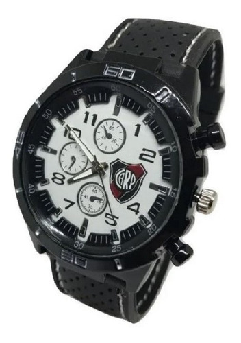 Reloj Pulsera Hombres Boca River Diseño Deportivo Sup Oferta *** Full-time Mania *** Mercadolider Platinum Importadores!