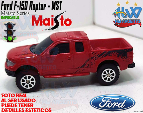 Maisto Usado Hwargento Ford F-150 Raptor - Mst N5326 0