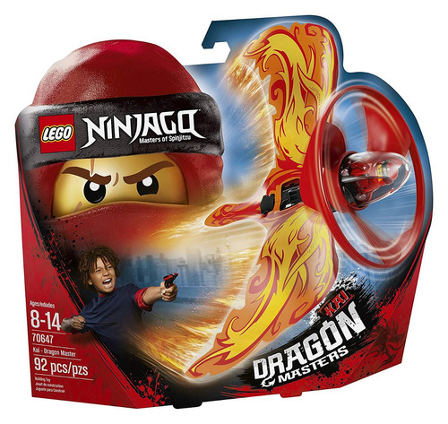 70647 Lego Ninjago - Kai - Mestre Dragão