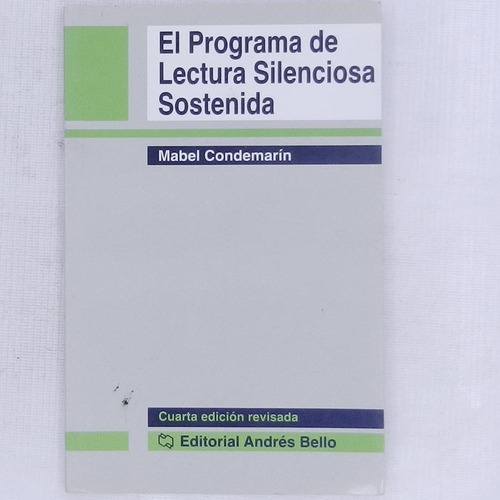 El Programa De Lectura Silenciosa Sostenida, Mabel Condemari