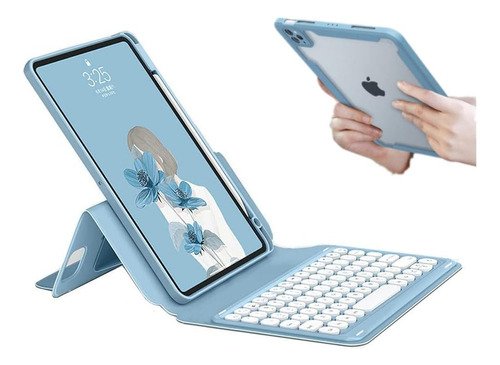 Funda Con Teclado Marca Pboyiqi / Para iPad Pro 10.5  /