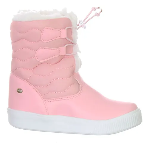 Bota De Inverno Frio Infantil Feminina Com Pel cia No Cano Frete