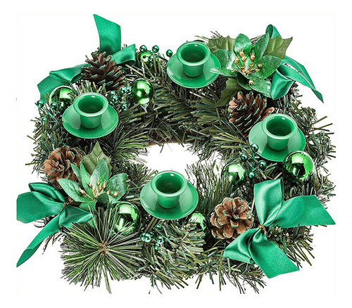 Anillo Widget Holiday Candles, Soporte Para Adviento, Corona