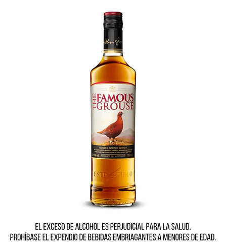 Whisky The Famous Grouse 700ml - mL a $111