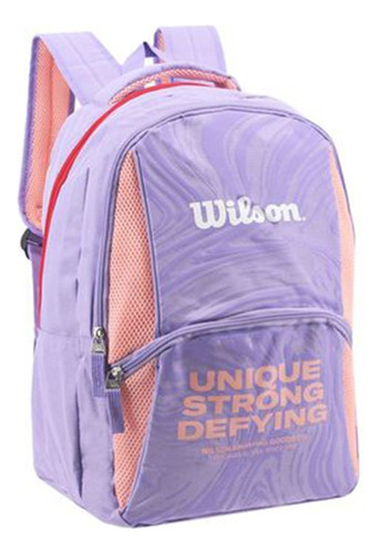 Mochila Wilson Impermeable Urbana Deportiva Oficina Cuota!