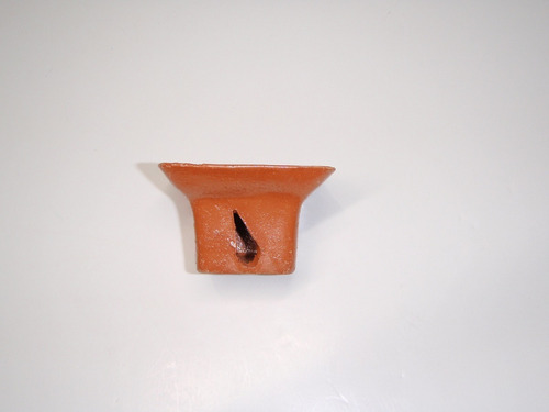 Mini Anafre De Barro Miniatura Ofrenda ( Paquete 3 Anafres )