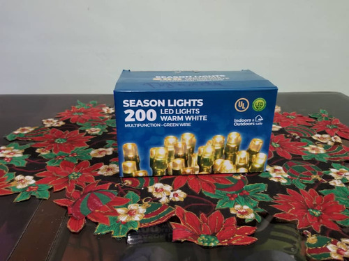 Luces De Navidad Led 200 Bombillos 8 Funciones (Reacondicionado)