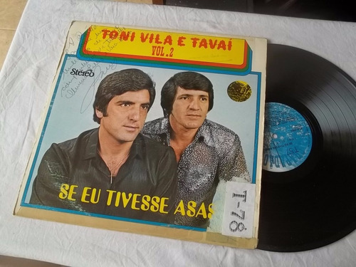 Lp Vinil - Toni Vila E Tavai Vol. 2 - Se Eu Tivesse Asas