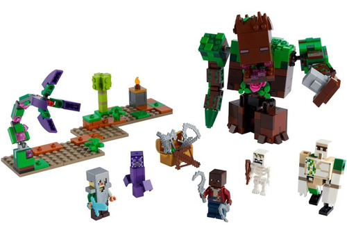 Lego Minecraft The Jungle Abomination Building Kit Playset F