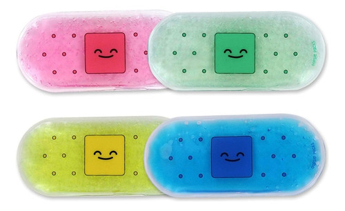 Oopsie Boo Boo Kid Ice Pack - Juego De 4 - Estilo De Bandaid