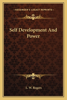 Libro Self Development And Power - Rogers, L. W.