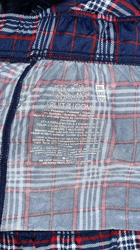 © Id Fd91 Short Fruit Of The Loom (2xl) U Hombre 10x$1600 (Usado)