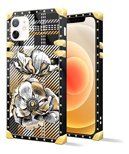 Caso Daizag Compatible Con iPhone 11 Funda,flores Fabric Caj