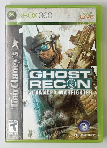 Tomclancys Ghostrecon Advanced Warfighter Xbox360 B Rtrmx Vj