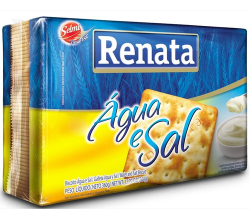 Galleta Renata Agua & Sal - 3pack - 3570120 - 20 Unid