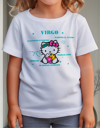Playera Kitty Hello Kitty Infantil Para Niña M#113