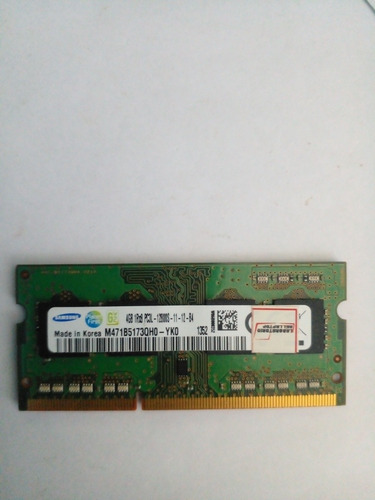 Vendo Memoria Ram De 4gb Samsung