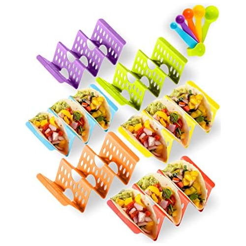 Soporte Grande Premium Tacos, Colorido Juego De Soporte...