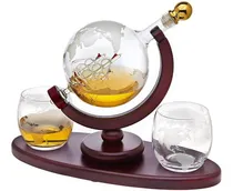 Comprar Juego De Decantador De Whisky Con 2 Vasos De Whisky Grabados