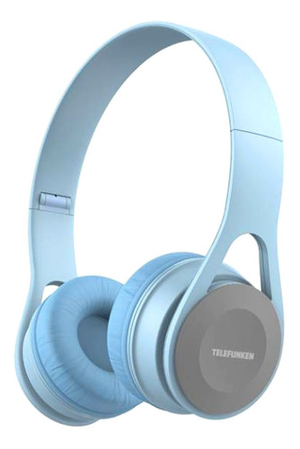 Auricular Plegable Telefunken Tf-h300 Over Ear Azul P